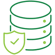 Data security and compliance icon