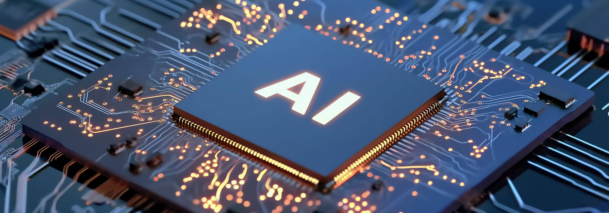 artificial intelligence concept chip